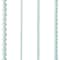 Perles rondes en verre nacré turquoise mat de Bead Landing